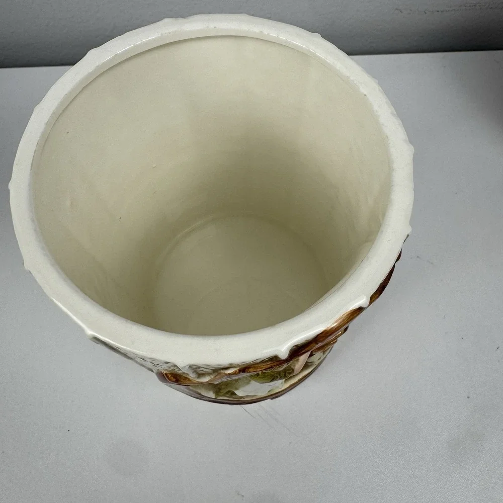 Vtg 1978‎ Sears Pioneer Woman Ceramic Jar Japan Country Decor